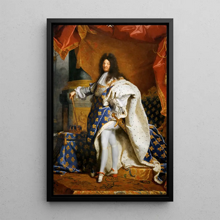 Reproduction tableau | Louis XIV d'Hyacinthe Rigaud | Poster - Toile - Aluminium