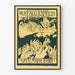 Póster vintage Buffalo Express Números de Vacaciones 1895
