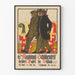 Póster vintage del 6o Festival de tiro cantonal de Basilea 1914