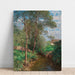 Reproduction of the painting A Sunny Landscape with Stream - Alfred Zoff