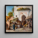 In Tangier - Frederick Henry Howard Harris — framed artwork on a wall