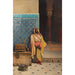 Reproduction of the painting At the Mosque - Ludwig Deutsch