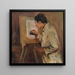 A la pintura - Włodzimierz Popiel — cuadro enmarcado en la pared
