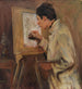 A la pintura - Włodzimierz Popiel — vista de la obra