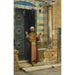 Reproduction of the painting of The Mosque Doorway - Ludwig Deutsch
