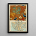 Chinese Impressions Painting pl125 - A F Stoddard Company — framed artwork on a wall