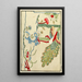 Estampes chinas pl31 - A F Stoddard Company — cuadro enmarcado en la pared