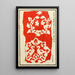 Estampes chinas pl32 - A F Stoddard Company — cuadro enmarcado en la pared