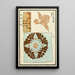 Estampes chinas pl34 - A F Stoddard Company — cuadro enmarcado en la pared