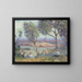 View from Arlington Heights with Chautauqua tents and the Washington monument in the background - A H O Rolle — framed artwork on a wall