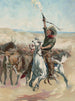 À la tête d'une bousculade - A. W. Elson — artwork view
