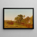 La carreta de heno, Granby, Connecticut - Aaron Draper Shattuck — cuadro enmarcado en la pared
