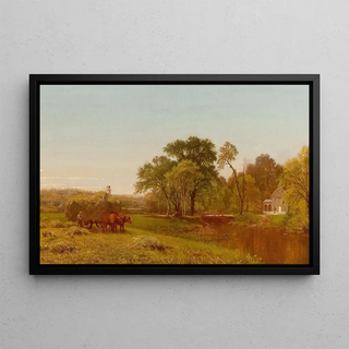 Aaron Draper Shattuck - The Hay Wain Granby Connecticut.webp