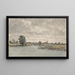 Paisaje fluvial - Aaron Edwin Penley — cuadro enmarcado en la pared