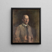 Self-portrait - Abbott Handerson Thayer — framed artwork on a wall