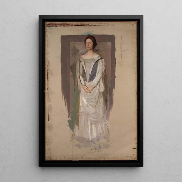 Reproducción del cuadro Mujer de pie - Abbott Handerson Thayer