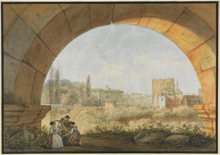 AbrahamLouisRodolphe Ducros - Die Thermen des Titus in Rom.webp