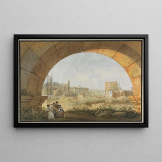 AbrahamLouisRodolphe Ducros - Die Thermen des Titus in Rom.webp