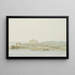 View of Capo Passero - Abraham Louis Rodolphe Ducros — framed artwork on a wall