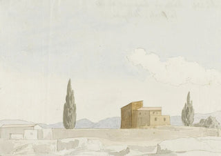 AbrahamLouisRodolphe Ducros - Landhuis aan voet van Monte Pellegrino.webp