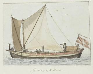 AbrahamLouisRodolphe Ducros - Speronare schip afkomstig uit Malta.webp