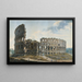 El Coliseo, Roma - Abraham Louis Rodolphe Ducros — cuadro enmarcado en la pared