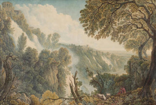 AbrahamLouisRodolphe Ducros - The Waterfalls at Tivoli.webp