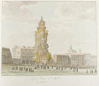 AbrahamLouisRodolphe Ducros - Triomfwagen voor Santa Rosalia.webp
