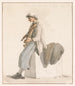 Fils du capitaine Eri with a violin - Abraham Louis Rodolphe Ducros — artwork view