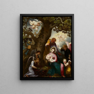 Abraham Bloemaert - The Flight into Egypt.webp