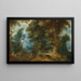 Landscape painting - Abraham Govaerts — framed artwork on a wall