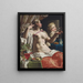 Una alegoría de la lujuria - Abraham Janssens — cuadro enmarcado en la pared
