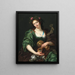 Una alegoría de la fortuna - Abraham Janssens — cuadro enmarcado en la pared