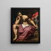 Saint Jerome Painting - Abraham Janssens — framed artwork on a wall