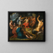 El Juicio de Midas - Abraham Janssens — cuadro enmarcado en la pared