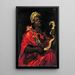 La Sibylle Agrippine - Abraham Janssens — cuadro enmarcado en la pared