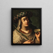 La Sibylle Tiburtine - Abraham Janssens — cuadro enmarcado en la pared