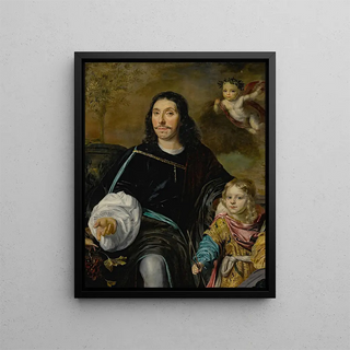 Abraham Lambertsz van den Tempel - Portrait of a gentleman and a young boy.webp
