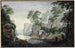 Ancient Tomb Ruins in a River Landscape - Abraham Rademaker — artwork view