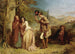 La Valor de amor - Abraham Solomon — vista de la obra