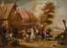 Feria de campaña - Abraham Teniers — vista de la obra