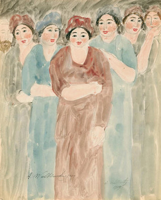 Abraham Walkowitz - Standing Women.webp