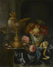 Banquet Still Life with Nautilus Cup - Abraham van Beyeren — artwork view