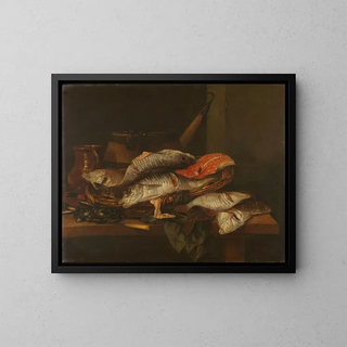 Abraham van Beyeren - Still Life with Fish.webp