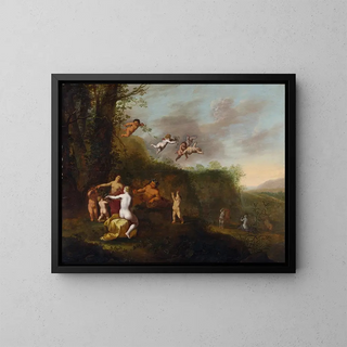 Abraham van Cuylenborch - Bacchus and Nymphs in a Landscape.webp