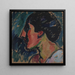 Abstracción - Wassily Kandinsky — cuadro enmarcado en la pared