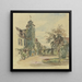 Access to a domain in Handschuhsheim - Philipp Rumpf — framed artwork on a wall
