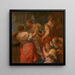 Achilles and the daughters of King Lycomedes - Anonymous — framed artwork on a wall
