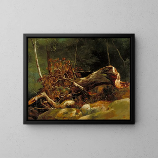Achille Etna Michallon - The Fallen Branch Fontainebleau.webp