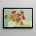 de ramo de flores - Achille Laugé — cuadro enmarcado en la pared